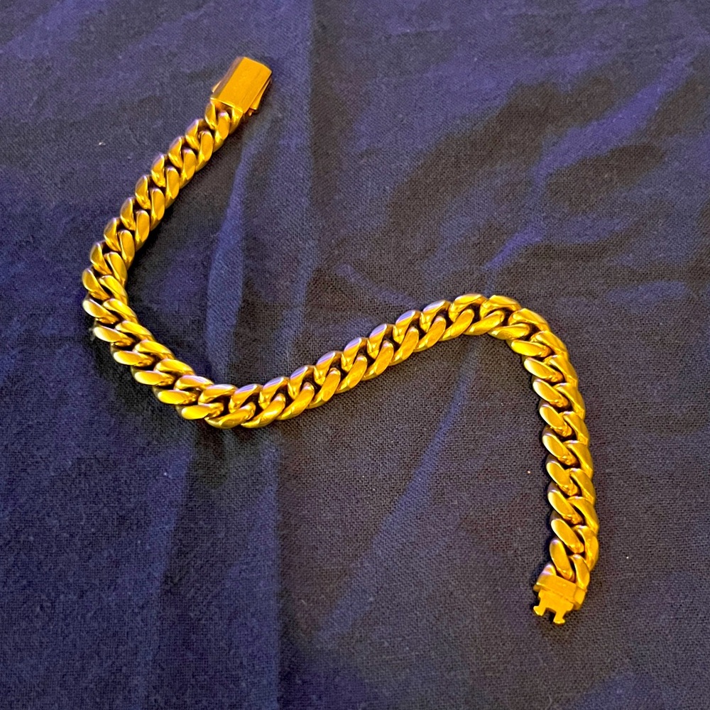 Jaxxon 8mm Cuban Link Men’s Bracelet - 8”